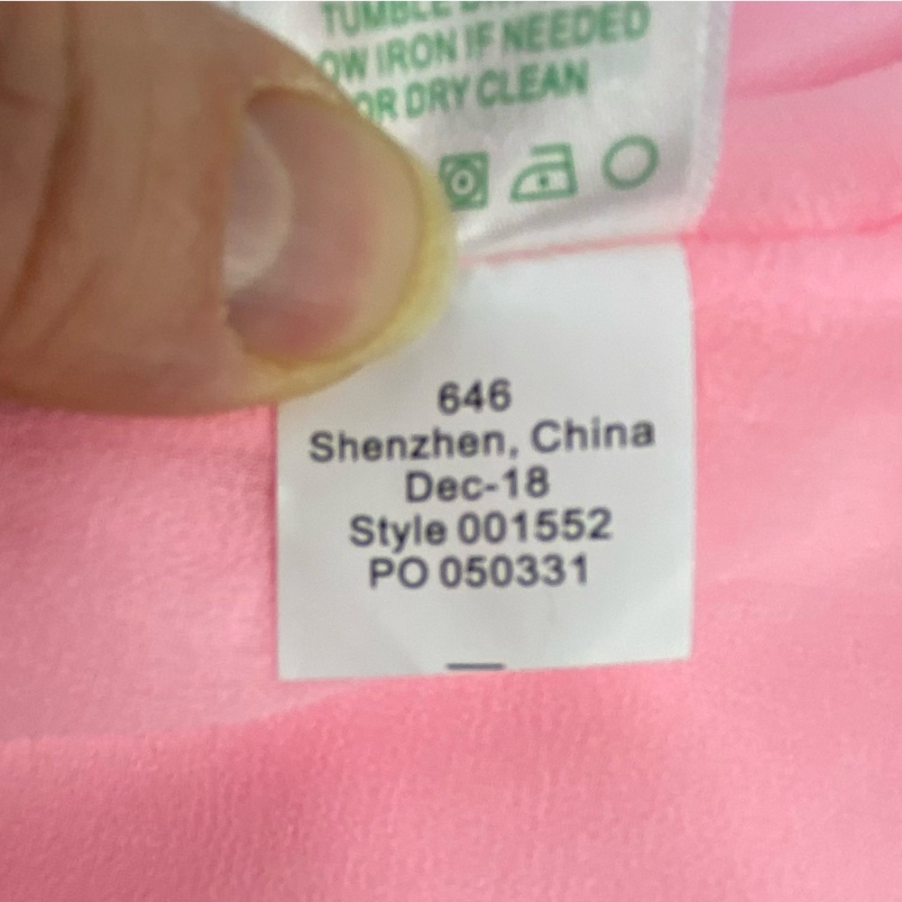 Lilly Pulitzer Pearl Soft Shift in Pink Coral Reef Tint size 4 - Picture 9 of 13